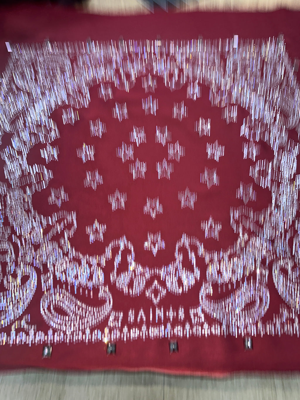 Swarosky ®️ silk bandana