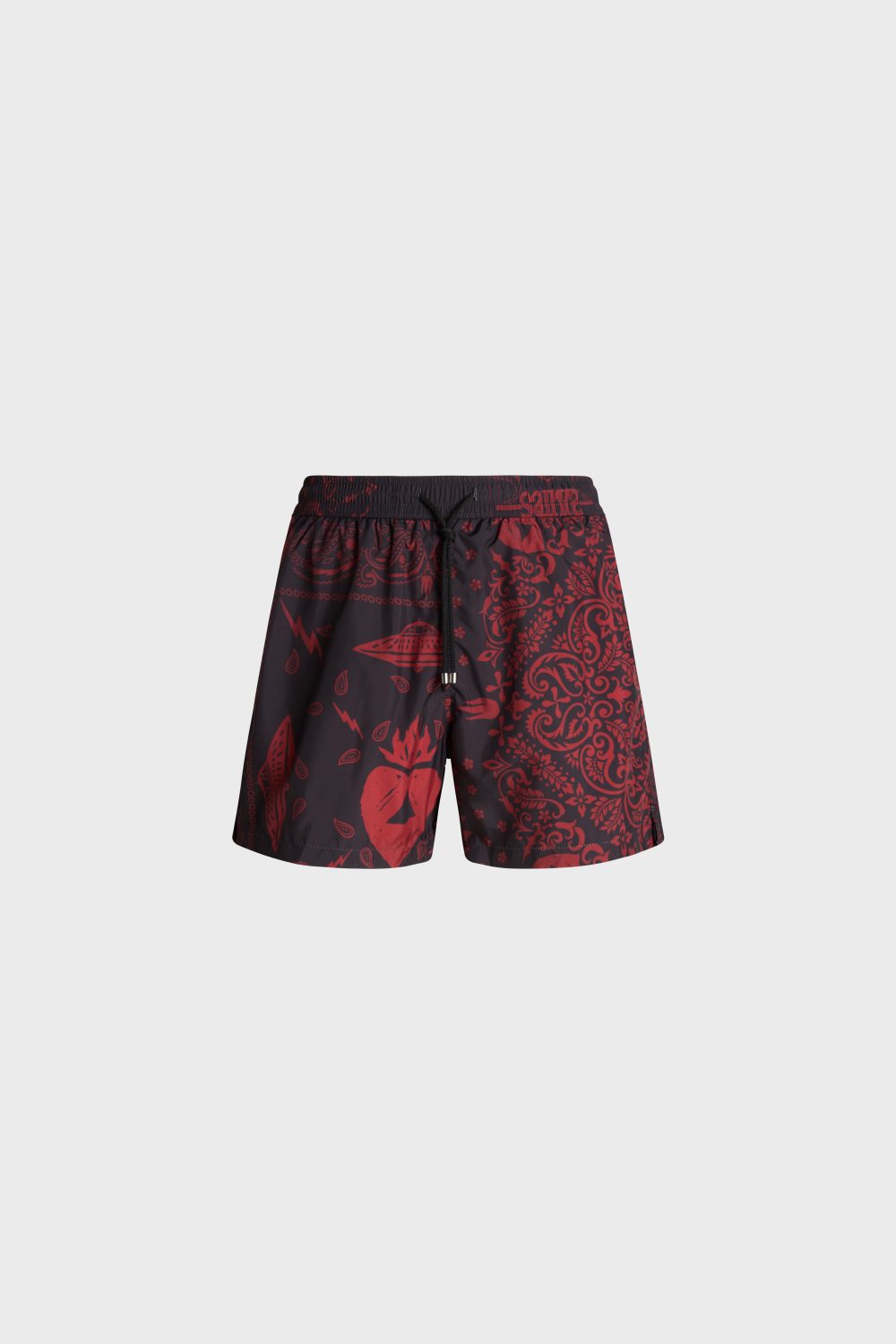 Patchwork bandana short