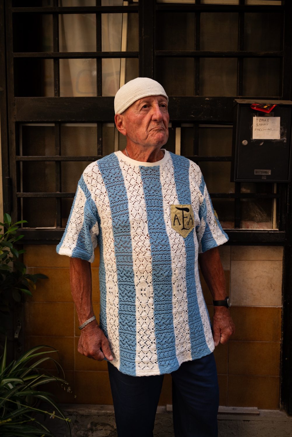 Argentina knitted jersey t-shirt 10